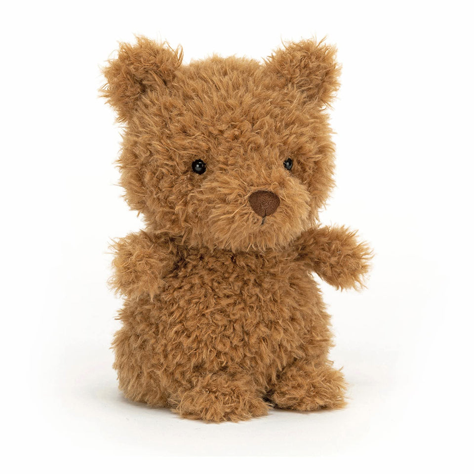 Jellycat Little Bear stuffed animal seven-inch cuddle buddy for on-the-go snuggles