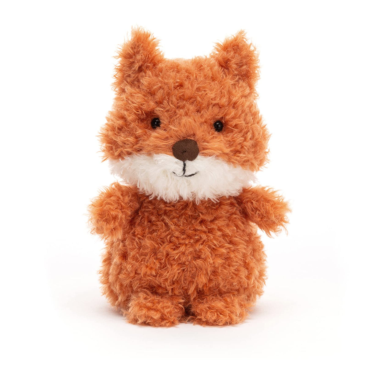 Jellycat Little Fox back view emphasizing durable plush design