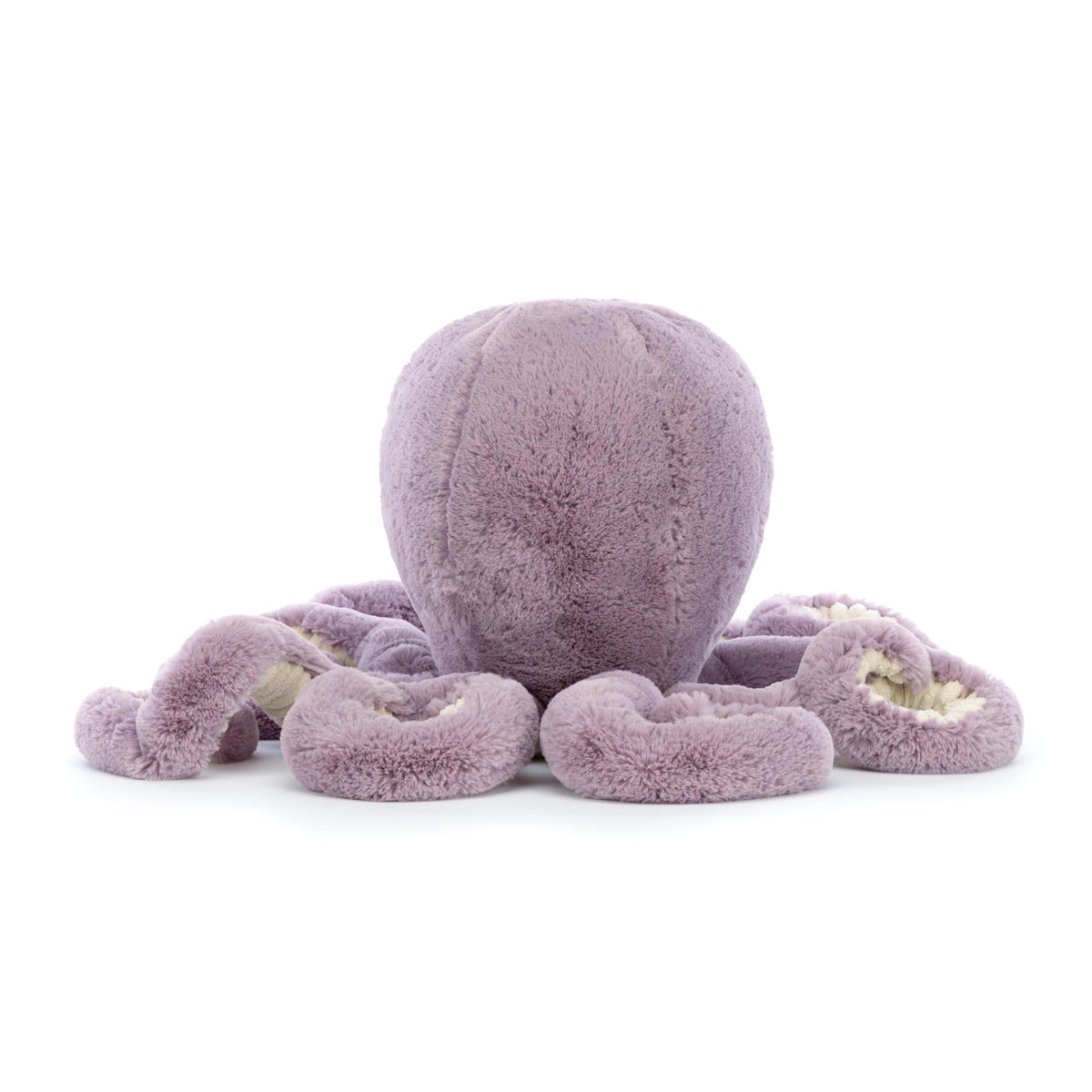 Jellycat Maya Octopus dusky mauve fur adds oceanic charm