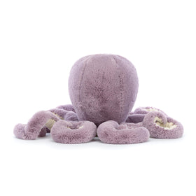 Jellycat Maya Octopus dusky mauve fur adds oceanic charm