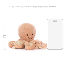 Jellycat Odell Octopus gift-ready packaging makes a thoughtful surprise for loved ones.