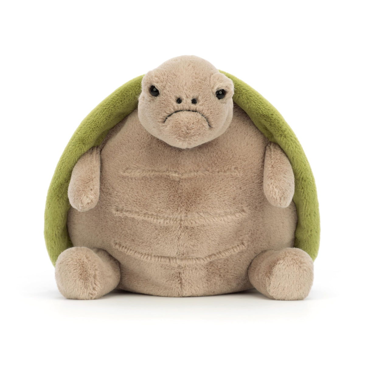 Timmy Turtle's 11-inch size makes cuddling easy on the sofa.