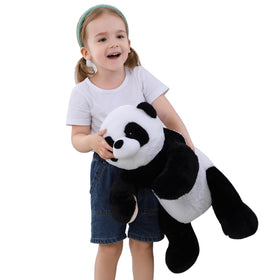 JellyMallow Panda 24-inch plush decor suitable for couch, bed, or car ambiance.