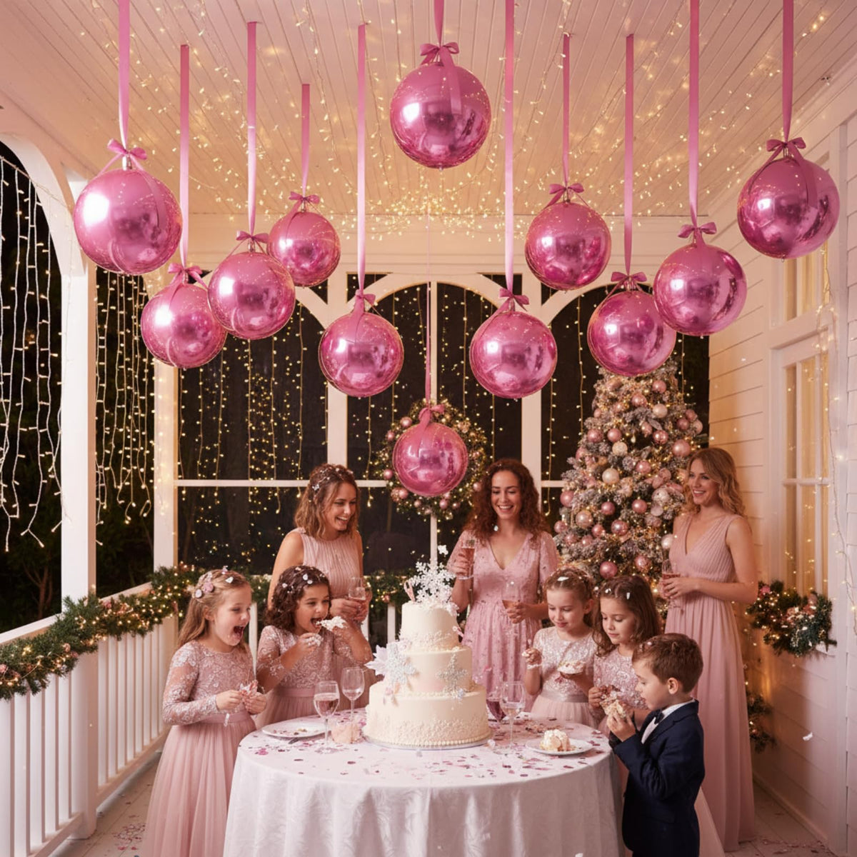Jenaai aluminum foil balloons stay inflated longer for reuse and flair.