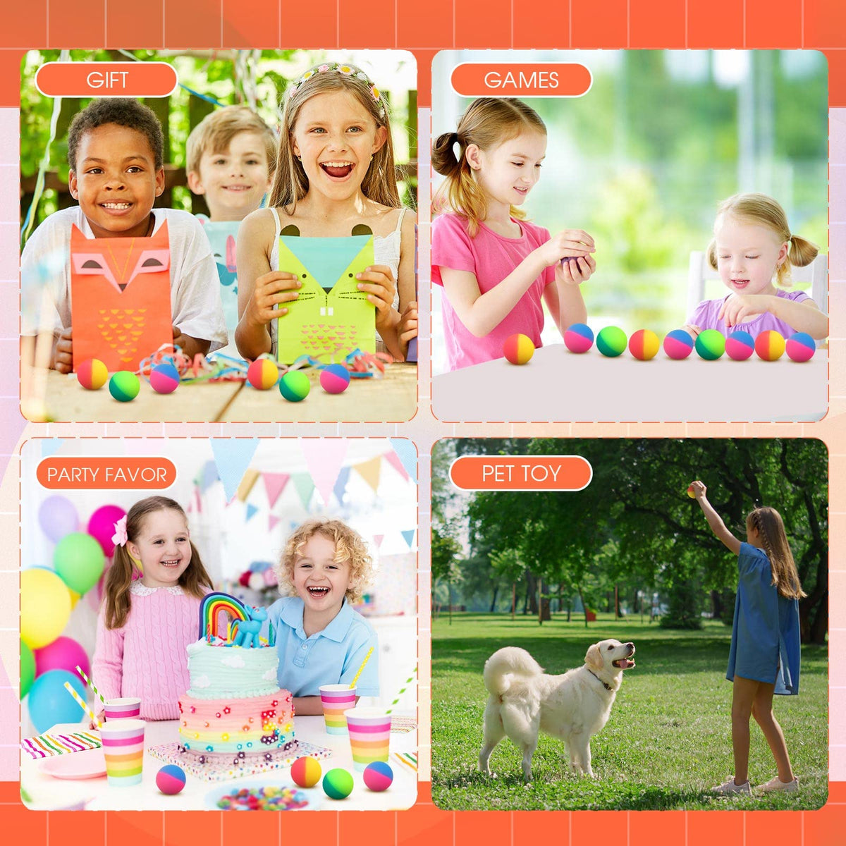 Jenaai 45mm gradient blue-purple bouncy ball for classroom fun.
