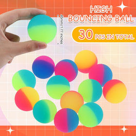 Jenaai bouncy ball 45mm gradient green-yellow, vibrant for celebrations.