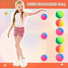 Jenaai 45mm kids hold bouncy ball, perfect for active play.