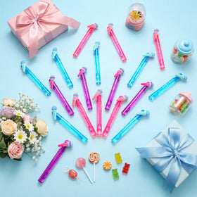 Jenaai plastic bubble wand with smooth surface and leak resistant cap