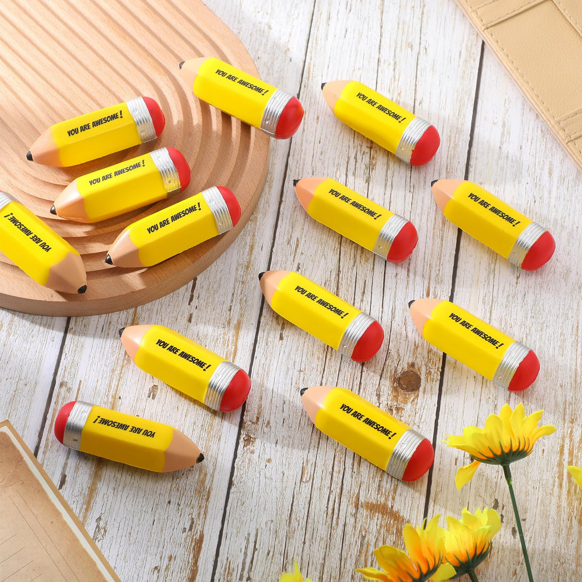 Desk-friendly Jenaai stress ball set, perfect as rewards or gifts