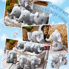Vacuum-packed Jenaai elephants; gentle steam restores fullness