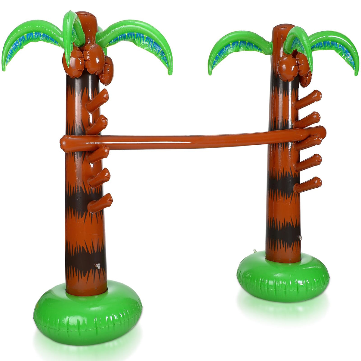 Jenaai inflatable palm tree limbo base for stable outdoor play