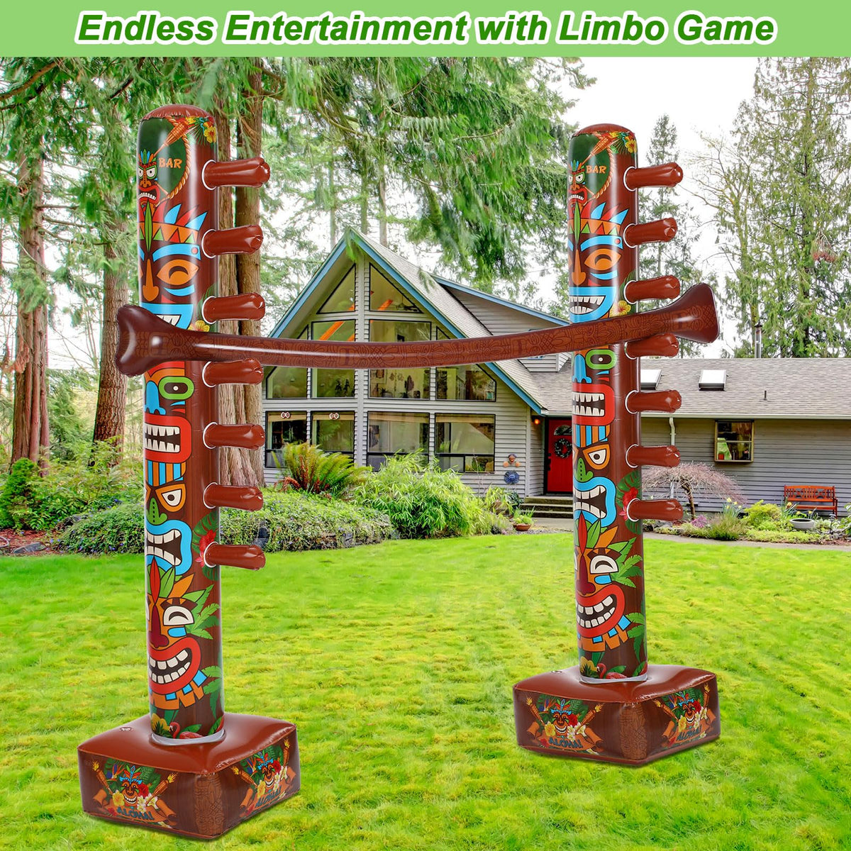 Includes two bases and one pole for quick setup and reliable support.