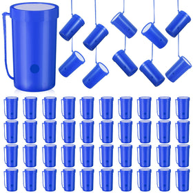 Jenaai mini air horns 3 inch blue pack for exciting sports events