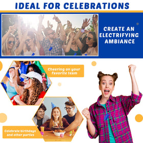 Jenaai blue mini air horn enhances party celebrations with loud excitement