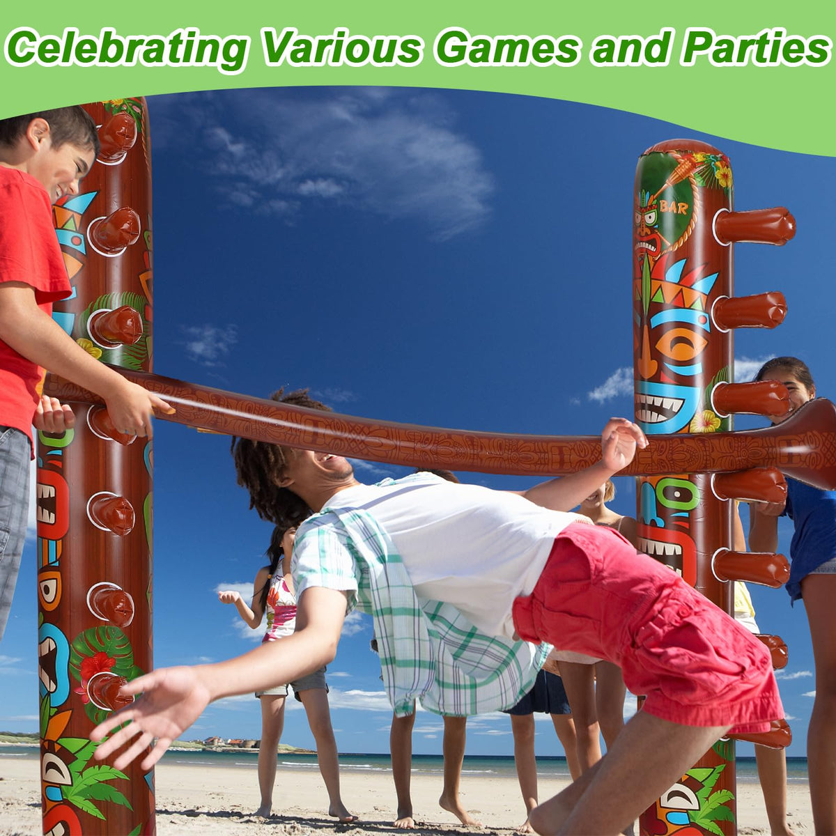 Perfect for pool, beach, or backyard gatherings and lively outdoor games.