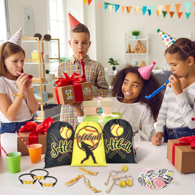 Jenaai softball party favors pack for celebrations