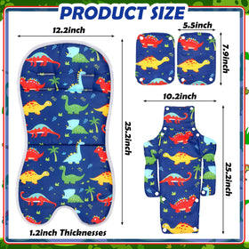 Jenaai toddler swing cushion shoulder straps provide snug support during lively swings.