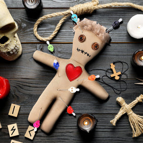 Jenaai voodoo dolls about 20 cm tall for versatile displays