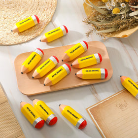 Jenaai you are awesome pencil ball design adds desk motivation