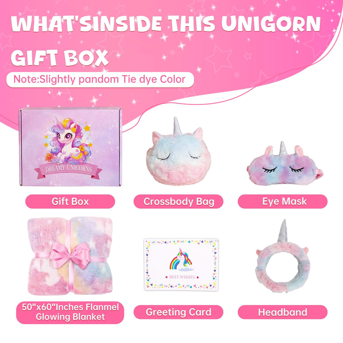 Jenria unicorn blanket glow shows cozy bedtime magic