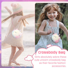 Jenria unicorn headband adds playful flair to outfits.