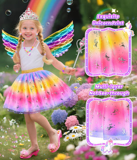 Jeowoqao crown tiara set sparkles and boosts imaginative play