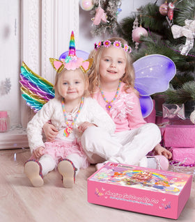 Jeowoqao magic wands complete the royal dress up narrative set.