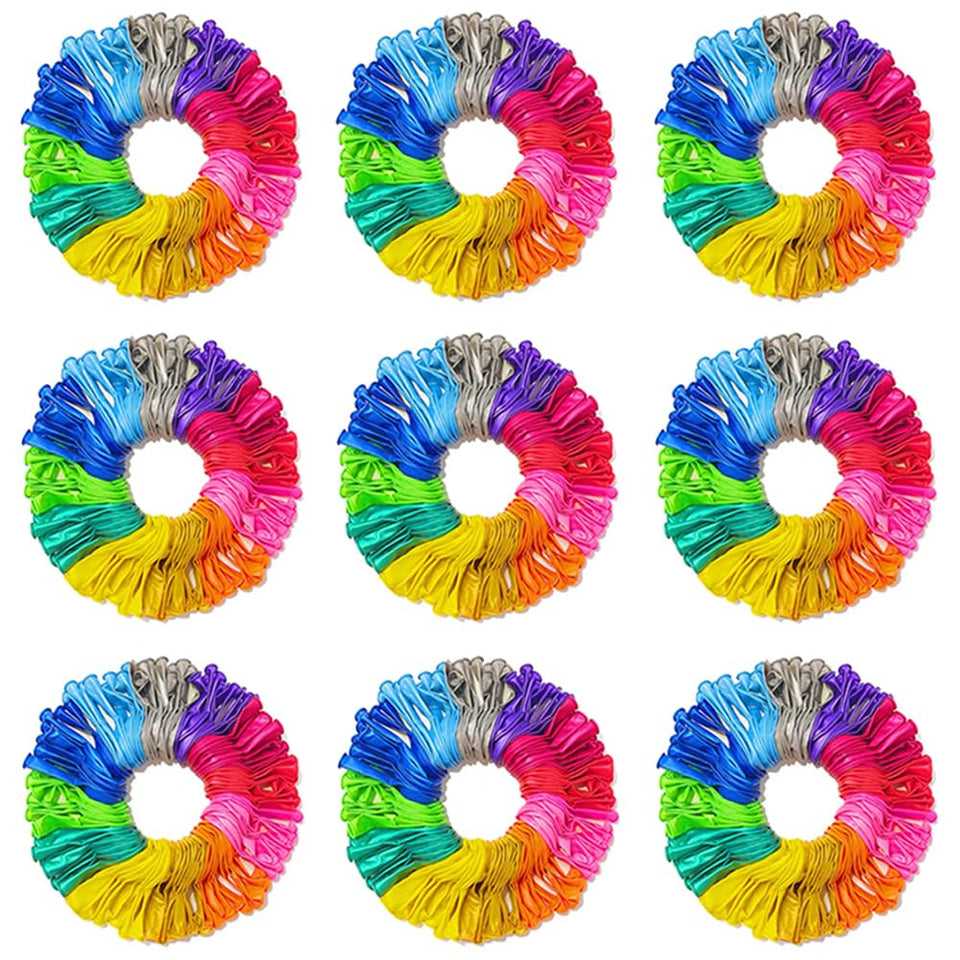 JerDorgo rainbow balloons 1000pcs 10inch for vibrant party arches and displays