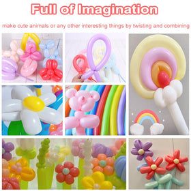 JerDorgo long balloons suit weddings and parties for creative decor.
