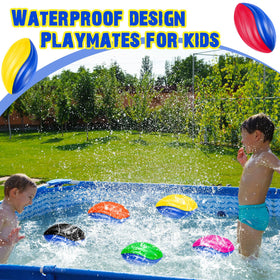 Jerify 12-piece colorful mini foam footballs promote playful learning and coordination