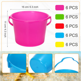 Jerify yellow beach bucket for sunny beach fun and effortless collection