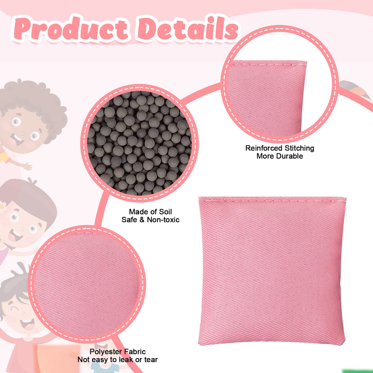 Ceramic-filled inner core provides steady weight and safe play