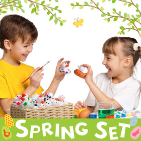 Jerify craft ducks serve as party favors and classroom decor.
