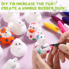 DIY with Jerify rubber duck decorating for unique gifts.