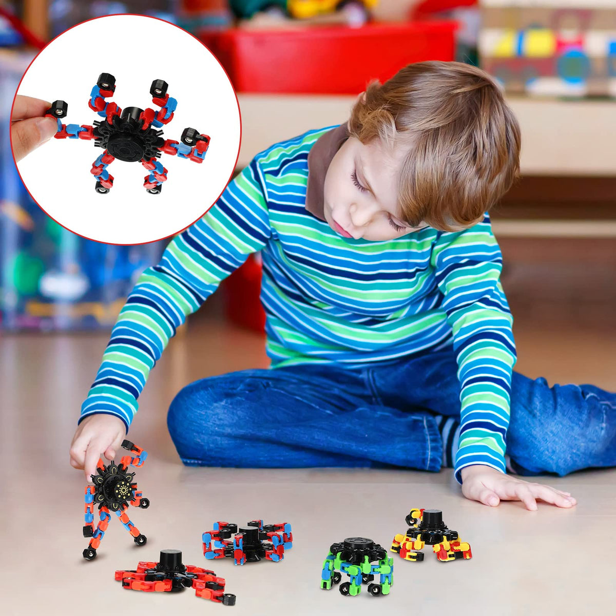 Jerify durable plastic and metal fidget set built to last.