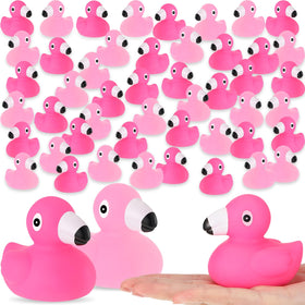 Jerify flamingo rubber duck pink collection for bath time fun and playful decor