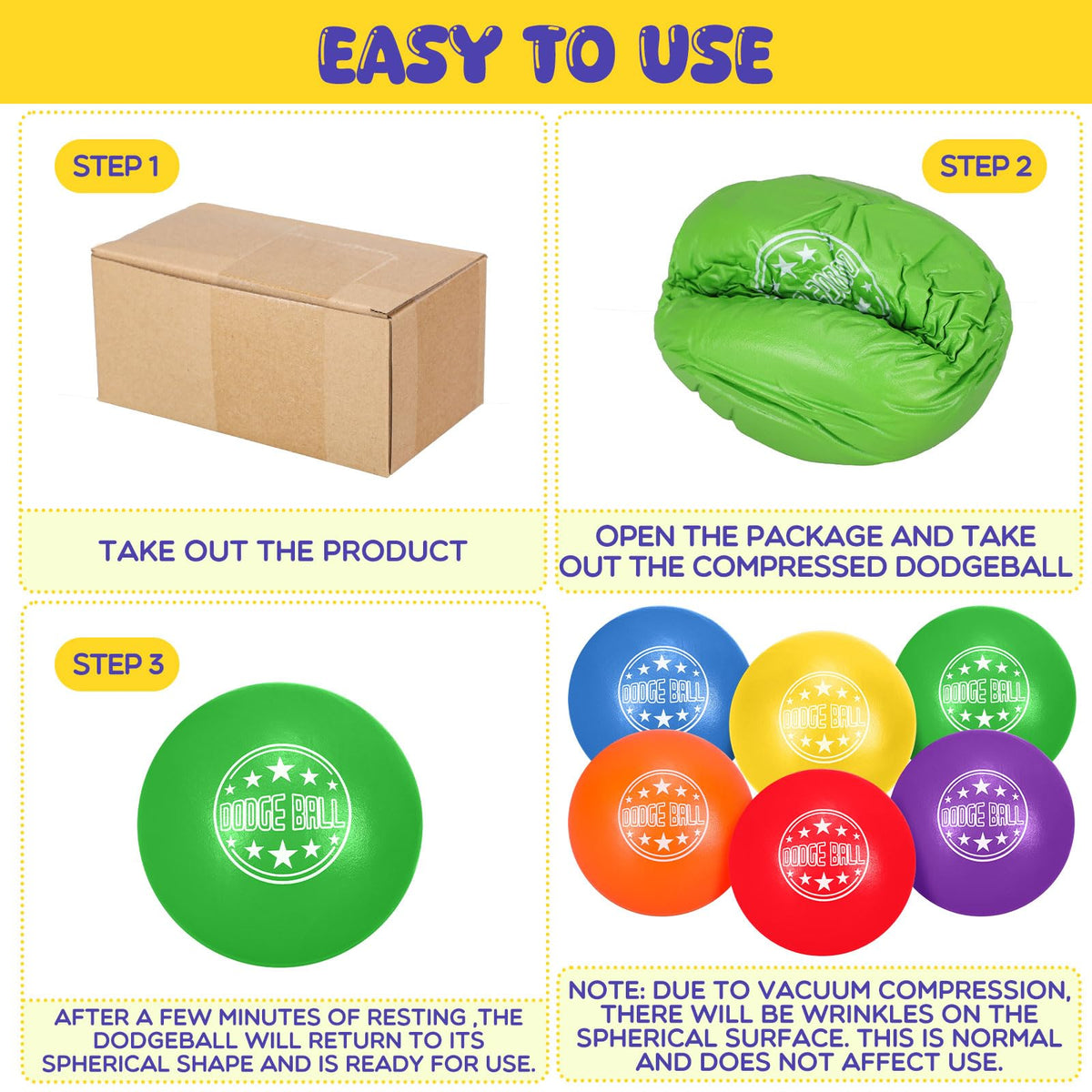 Jerify foam dodgeballs alligator texture grip improves throwing control.
