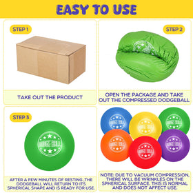 Jerify foam dodgeballs alligator texture grip improves throwing control.