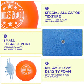 Jerify foam dodgeballs in outdoor play with kids for active fun.