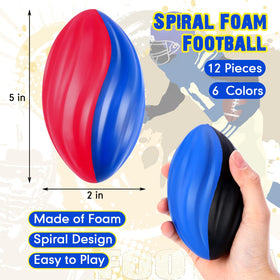 Jerify foam footballs 5-inch soft material provide gentle touch for little hands