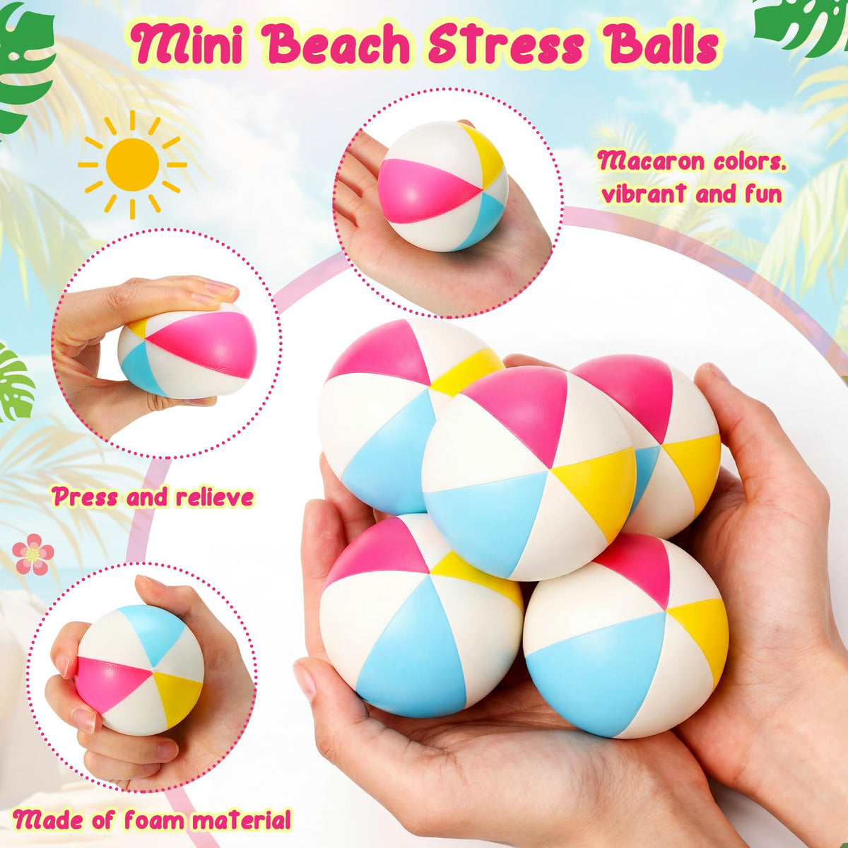 Jerify 24-pack foam stress balls, multicolor, ideal for classroom prizes and parties.