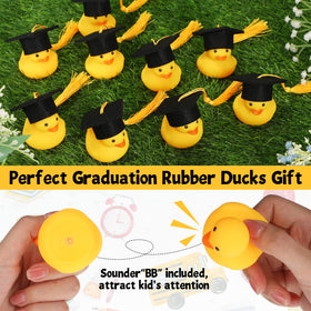 Jerify graduation duck with diploma, a cute keepsake for celebrations.