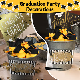 Jerify graduation duck party decoration, perfect for tables and centerpieces.