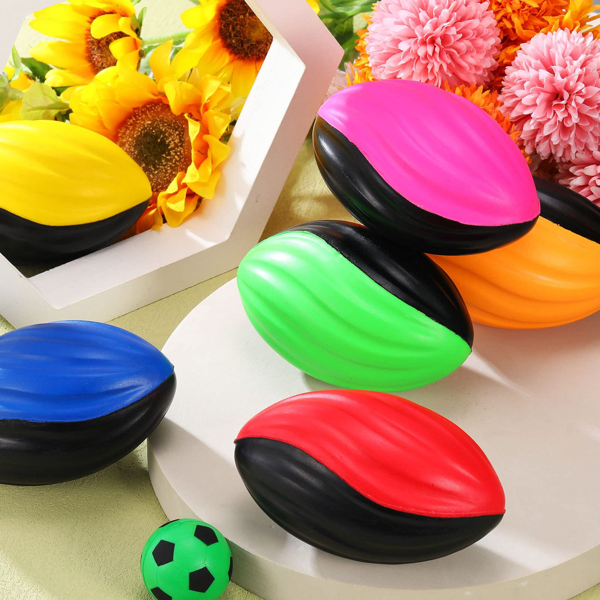 Jerify lightweight foam balls suited for outdoor and indoor play.