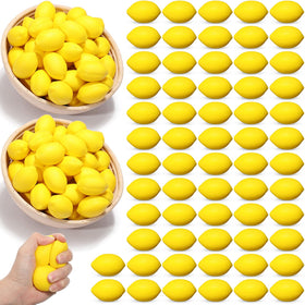 Jerify lemon stress ball close-up texture offering tactile comfort during focus tasks