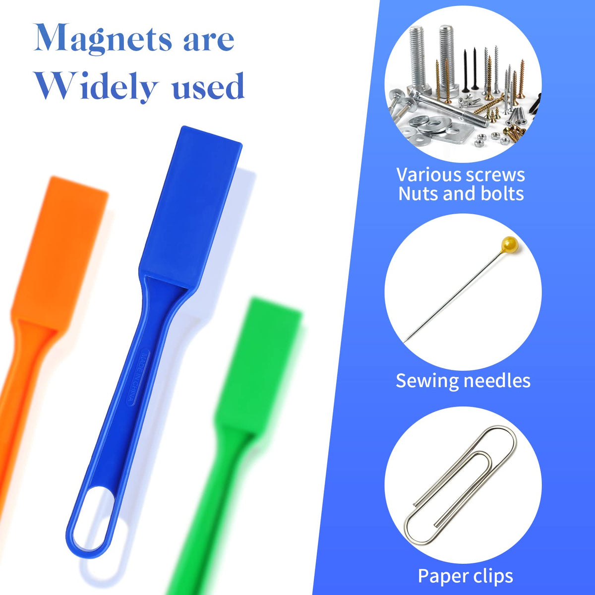 Jerify magnetic bingo wands yellow set facilitates early counting and sorting.