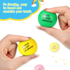 Jerify motivational quotes design on stress ball