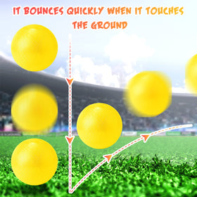 Jerify kickball in a gym or outdoor setting for versatile play