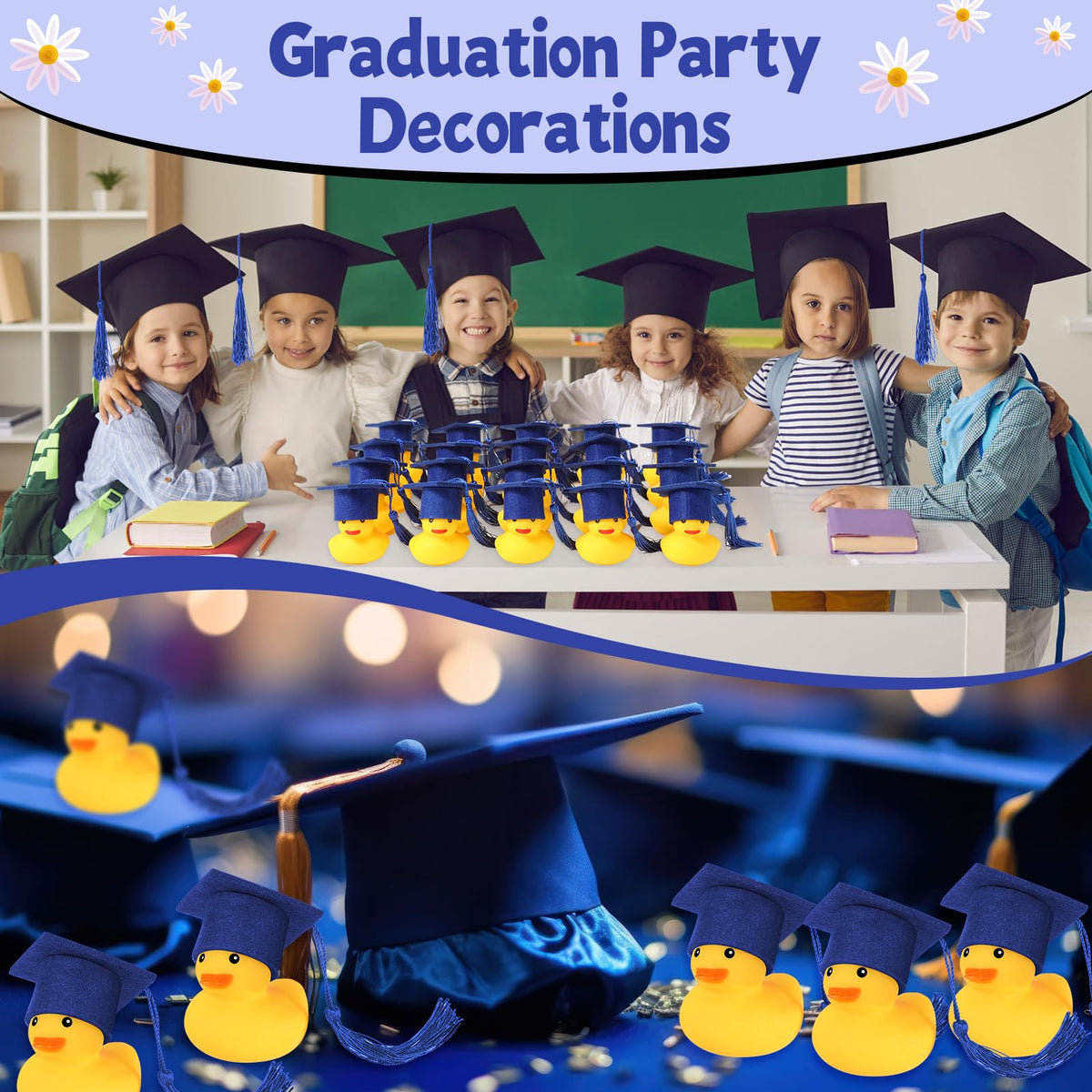 Jerify graduation decor collection enhances party atmosphere.