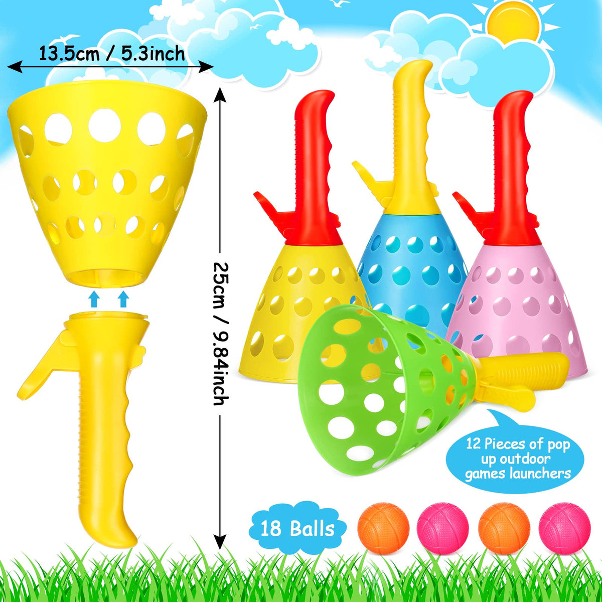 Jerify pop-pass balls pack for family fun and safe, engaging play.